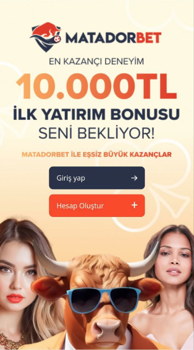The mobile version of Matadorbet